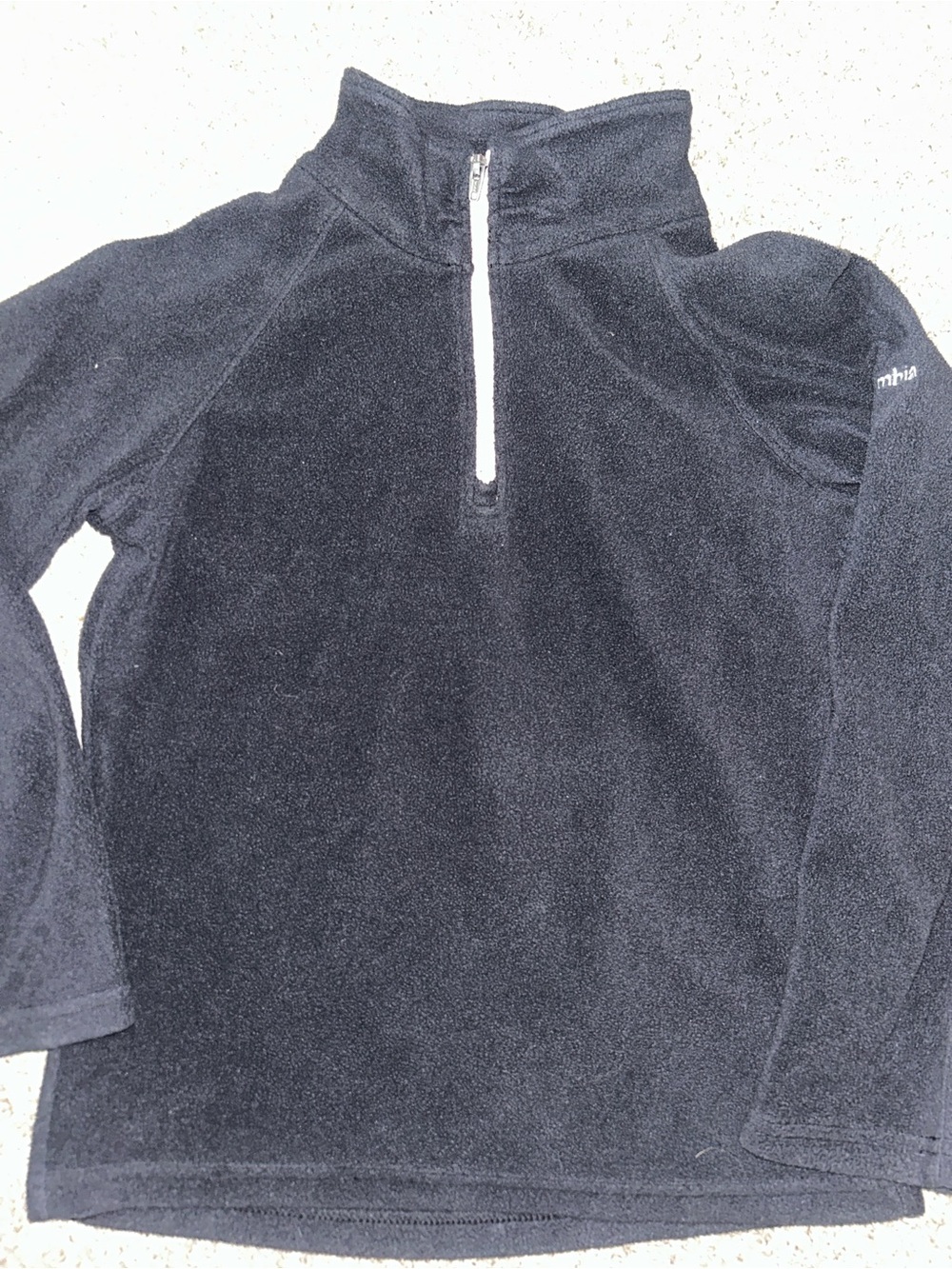 Columbia Gray Kids' Half-Zip Fleece Pullover